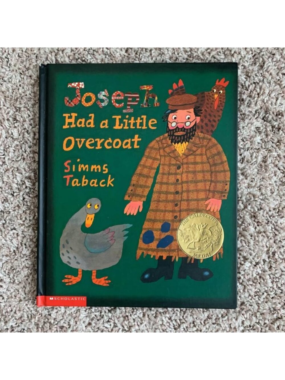 Joseph Had a Little Overcoat Book
